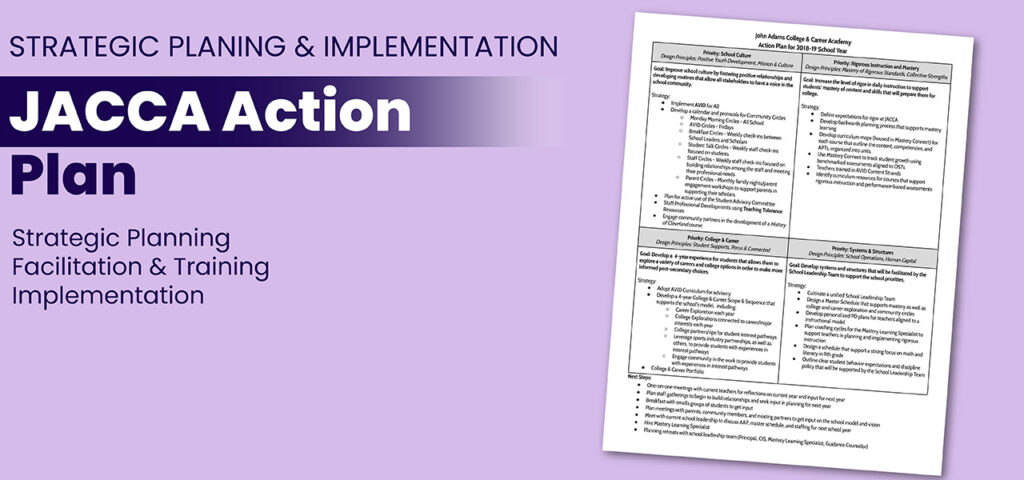 JACCA Action Plan - Strategic Planning & Implementation